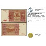 100 złotych, 15.05.1946; seria A, numeracja 1234567 / 8...