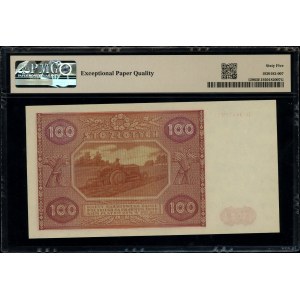 100 złotych, 15.05.1946; seria H, numeracja 9442193; Lu...