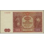 100 złotych, 15.05.1946; seria H, numeracja 9442193; Lu...