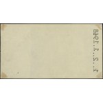 500 złotych, 15.07.1947; jednostronny druk strony odwro...