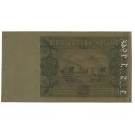 500 złotych, 15.07.1947; jednostronny druk strony odwro...
