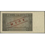 2 złote, 1.07.1948; seria BN, numeracja 8596757, czerwo...