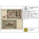 10 złotych, 1.07.1948; seria D, numeracja 0000000, na s...