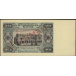 20 złotych, 1.07.1948; seria OO, numeracja 0000000, wzó...