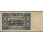 20 złotych, 1.07.1948; seria AD, numeracja 1234567 / 89...