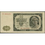 50 złotych, 1.07.1948; seria K3, numeracja 022476; Luco...