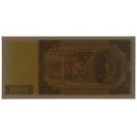 500 złotych, 1.07.1948; próba kolorystyczna sklejona z ...