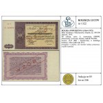 Bilet skarbowy Ministerstwa Skarbu na 100.000 złotych, ...