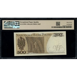 500 zlotých, 15.06.1976; velmi vzácná série AR, č...