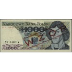 1 000 złotych, 1.06.1979; seria BM, numeracja 0000000, ...