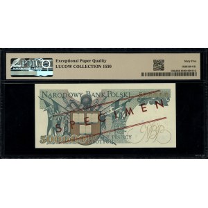 500,000 zloty, 20.04.1990; series A, numbering 0000000....