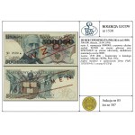 500.000 złotych, 20.04.1990; seria A, numeracja 0000000...