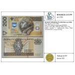 200 gold, 25.03.1994; DE series, interesting numbering 08....