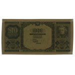 100 złotych, 1.08.1957; jednostronny druk próbny strony...