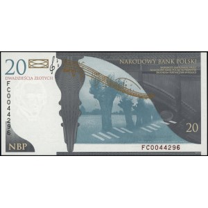 20 zl, 8.1.2009; 200. výročie narodenia Fryderyka ...
