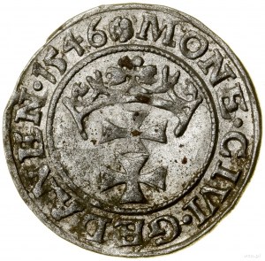 Sheląg, 1546, Gdansk; initial marks: on obverse star....