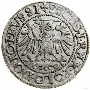 Grosz, 1540, Elbląg; in the obverse legend PRVSSI; Białk.-...