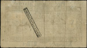 5 Taler, 1.12.1810; Unterschrift des Kommissars: Alexander Poto...