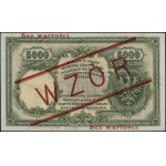 5.000 złotych, 28.02.1919; seria A, numeracja 268438, o...
