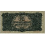 20 złotych, 1944; w klauzuli OBOWIĄZKOWE, seria YP, rza...