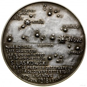 Commemorative medal, 1918, designed by Konstanty Zmigrodzk....