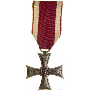 Krzyż Walecznych, 1920, Warszawa; Krzyż kawalerski, na ...