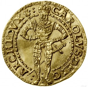 Dukat, 1584, Klagenfurt; Aw: Stojący cesarz w zbroi, CA...