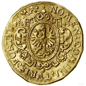Dukat, 1640, Frankfurt; Aw: W ozdobnym kwadracie, w pię...