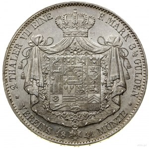 Dwutalar, 1841 G, Drezno; AKS 70, Davenport 819, Kahnt ...