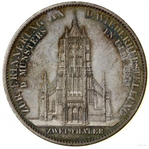 Dwutalar, 1871, Stuttgart; wybity z okazji renowacji ka...