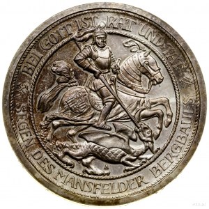3 marki, 1915 A, Berlin; wybite na 100. rocznicę przyłą...