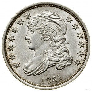 10 centów, 1831, Filadelfia; typ Liberty Cap Dime; KM 4...