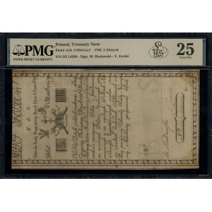 5 złotych polskich, 8.06.1794; seria N.D.2, numeracja 1...