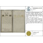10 złotych polskich, 8.06.1794; seria A, numeracja 319,...
