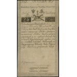 25 poľských zlotých, 8.6.1794; séria A, číslo 2329....