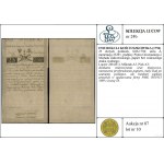 25 poľských zlotých, 8.6.1794; séria A, číslo 2329....