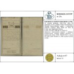 25 złotych polskich, 8.06.1794; seria B, numeracja 3131...