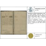 25 zloty polacchi, 8.06.1794; serie D, numerazione 3094....