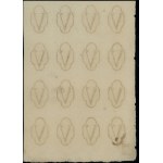 Fragment arkusza do druku 5 groszy miedzianych (16 sztu...