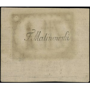 1 złoty polski, 13.08.1794; seria I; Lucow 42i (R9) - i...