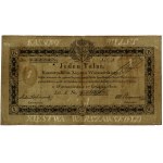 1 talar, 1.12.1810; seria A, numeracja 145545, podpis k...