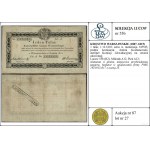 1 talar, 1.12.1810; seria A, numeracja 145545, podpis k...