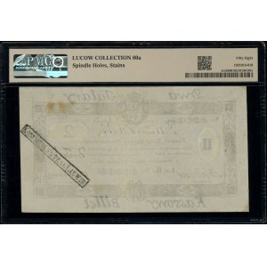2 talary, 1.12.1810; seria B, numeracja 47716, podpis k...