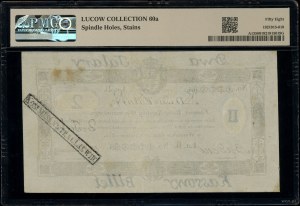 2 thalers, 1.12.1810; B series, numbered 47716, signed by k...