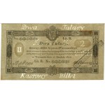 2 talary, 1.12.1810; seria B, numeracja 47716, podpis k...