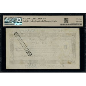 2 talary, 1.12.1810; seria B, numeracja 81458, podpis k...