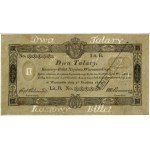 2 talary, 1.12.1810; seria B, numeracja 81458, podpis k...