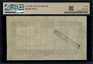 5 thalers, 1.12.1810; series C, numbering 23453, signed ...