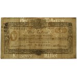 5 talarów, 1.12.1810; seria C, numeracja 14162, podpis ...