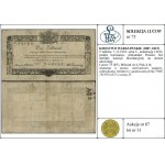 5 talarów, 1.12.1810; seria C, numeracja 14162, podpis ...